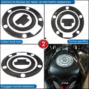 Set adesivi serbatoio per YAMAHA MT-07 2018-2020 Carbon look