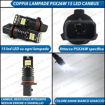 Conversione Fari Full LED 6000K bianco Audi A4 B8 Avant Allroad Restyling