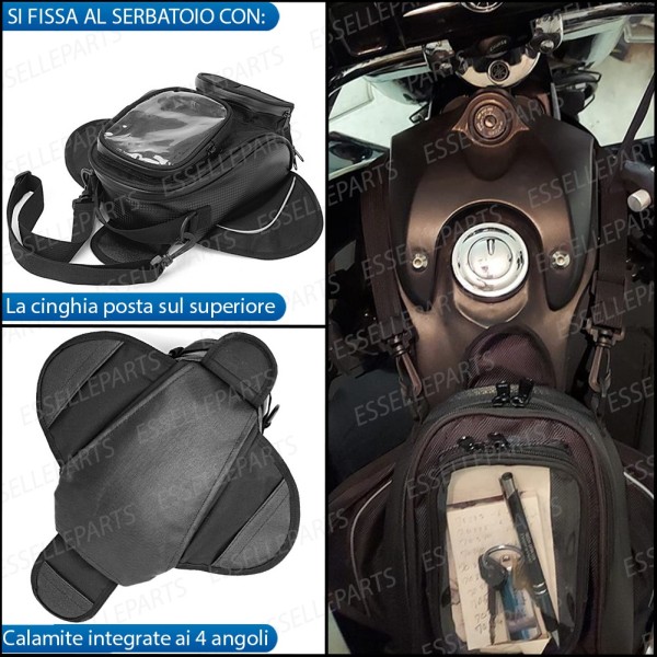 Borsa da Serbatoio con Portacellulare integrato per Benelli