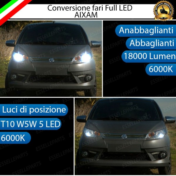 Conversione Fari Full LED AIXAM EMOTION