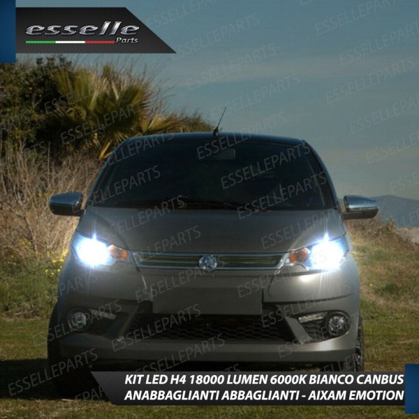 Conversione Fari Full Led K Canbus Aixam Emotion Luce Bianca No Error