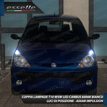 Lampade a LED H4 + T10 per AIXAM IMPULSION Luce Bianca