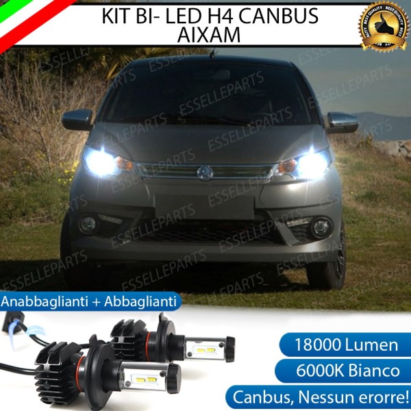 Kit Full LED H4 18000 LUMEN Anabbaglianti + Abbaglianti per AIXAM VISION