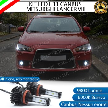 Kit Full LED H11 coppia lampade FENDINEBBIA MITSUBISHI LANCER 8 Kit Full LED H11 coppia lampade FENDINEBBIA MITSUBISHI LANCER 8