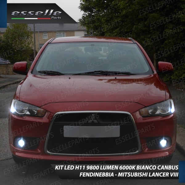 Kit Full LED H11 coppia lampade FENDINEBBIA MITSUBISHI LANCER 8