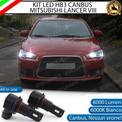 Kit Full LED HB3 6000 LUMEN Abbaglianti MITSUBISHI LANCER 8