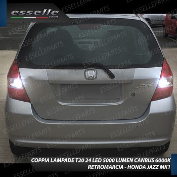 Luci Retromarcia a LED CANBUS 3.0 T20 W21W per HONDA JAZZ I Luci Retromarcia a LED CANBUS 3.0 T20 W21W per HONDA JAZZ I
