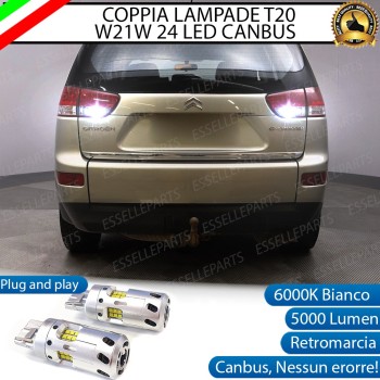 Luci Retromarcia a LED CANBUS 3.0 T20 W21W per CITROEN C-CROSSER