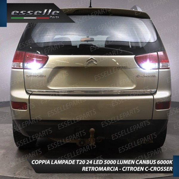 Luci Retromarcia a LED CANBUS 3.0 T20 W21W per CITROEN C-CROSSER