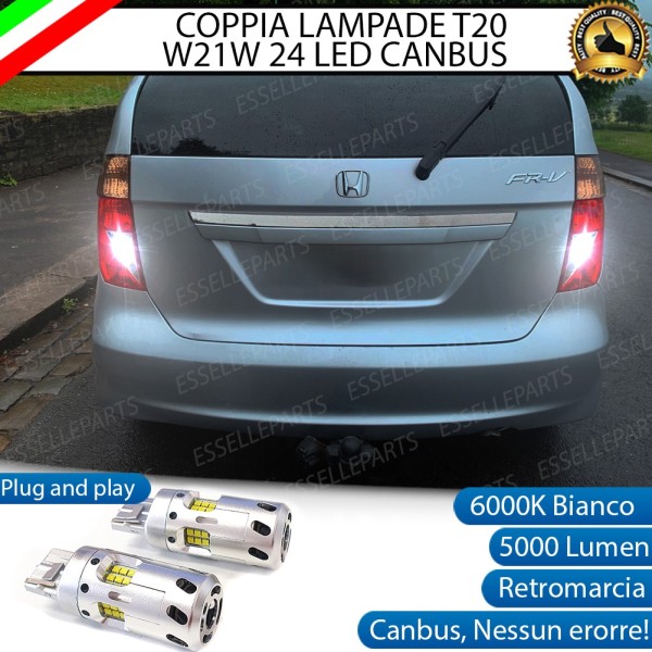 Luci Retromarcia a LED CANBUS 3.0 T20 W21W per HONDA FR-V