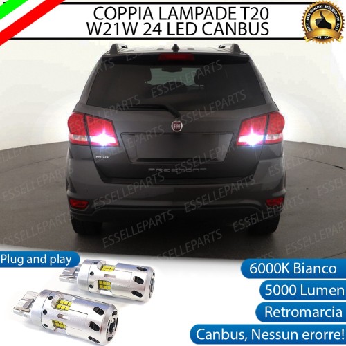 Luci Retromarcia a LED CANBUS 3.0 T20 W21W per FIAT FREEMONT