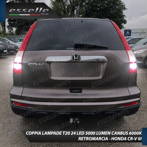Luci Retromarcia a LED CANBUS 3.0 T20 W21W per HONDA CR-V III