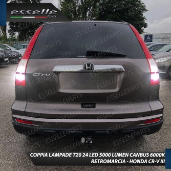 Luci Retromarcia a LED CANBUS 3.0 T20 W21W per HONDA CR-V III