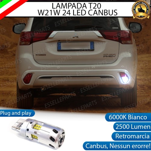 Luce Retromarcia a LED CANBUS 3.0 T20 W21W per MITSUBISHI OUTLANDER PHEV III RESTYLING