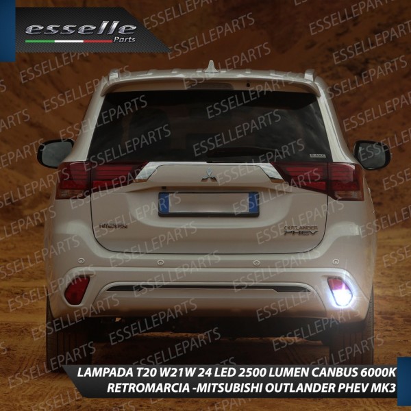 Luce Retromarcia a LED CANBUS 3.0 T20 W21W per MITSUBISHI OUTLANDER PHEV III RESTYLING
