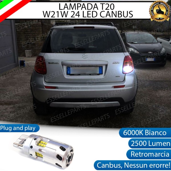 Luce Retromarcia a LED CANBUS 3.0 T20 W21W per SUZUKI SX4
