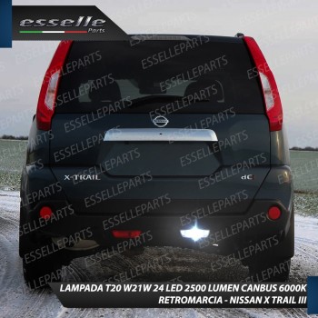 Luce Retromarcia a LED CANBUS 3.0 T20 W21W per NISSAN X TRAIL II