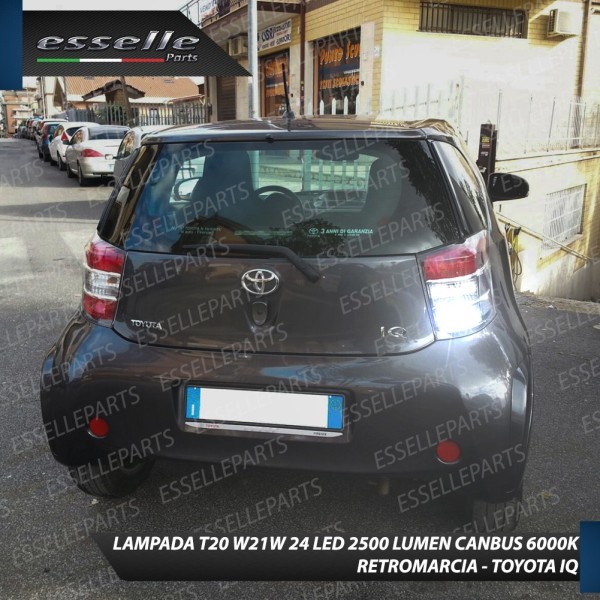 Luce Retromarcia a LED CANBUS 3.0 T20 W21W per TOYOTA IQ