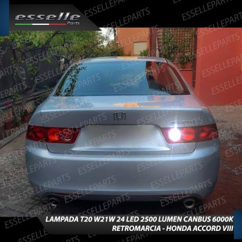 Luce Retromarcia a LED CANBUS 3.0 T20 W21W per HONDA ACCORD VIII