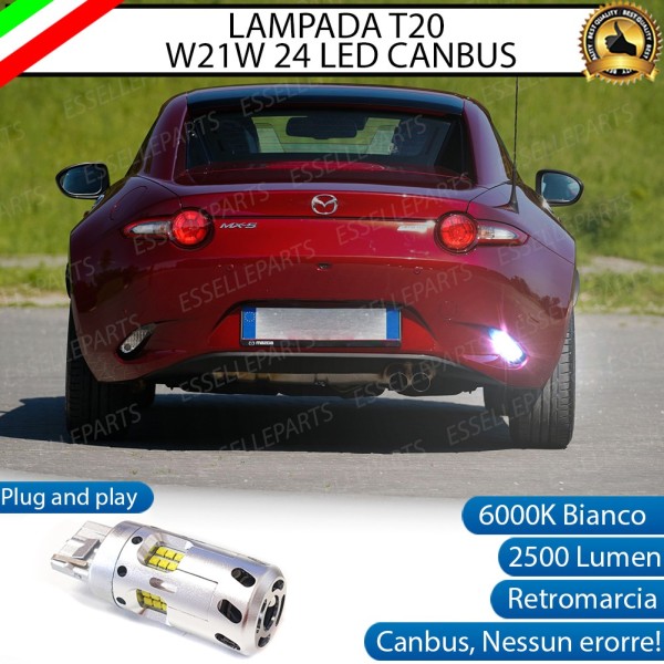 Luce Retromarcia a LED CANBUS 3.0 T20 W21W per MAZDA MX-5 IV