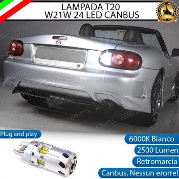 Luce Retromarcia a LED CANBUS 3.0 T20 W21W per MAZDA MX-5 II