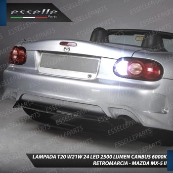 Luce Retromarcia a LED CANBUS 3.0 T20 W21W per MAZDA MX-5 II