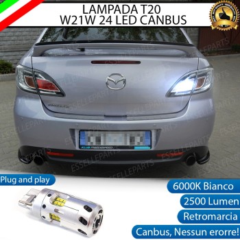 Luce Retromarcia a LED CANBUS 3.0 T20 W21W per MAZDA 6 II