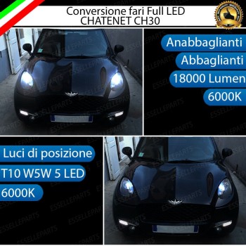 Conversione Fari Full LED 18000LM + 330LM