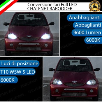 Lampade a LED H4 + T10 per CHATENET BAROODER Luce Bianca