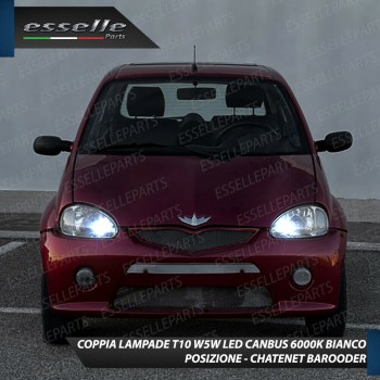 Lampade a LED H4 + T10 per CHATENET BAROODER Luce Bianca