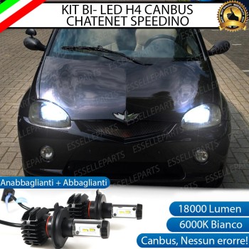 Kit Full LED H4 18000 LUMEN Anabbaglianti + Abbaglianti per CHATENET SPEEDINO