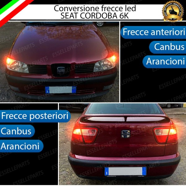 Conversione Frecce Anteriori e Posteriori Canbus per SEAT CORDOBA 6K2