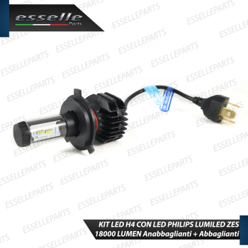 Kit Full Led 6000k canbus LAMPADE H4 VW GOLF 3 CON FARO A PARABOLA SINGOLA  luce Bianca No Error