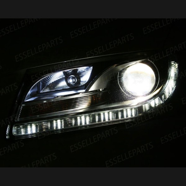 Coppia luci di posizione T10 W5W 5 LED canbus 6000K Bianco Audi A5 8T Fino al 2011