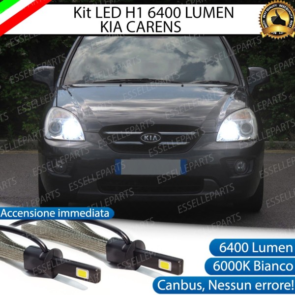 Kit Full LED H1 Abbaglianti 6400 lumen KIA CARENS III