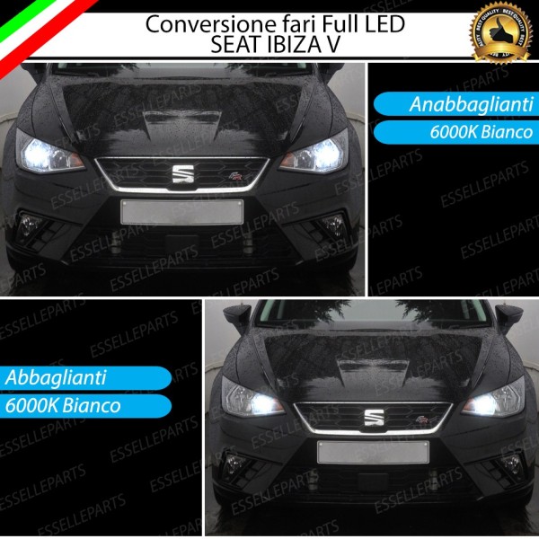 Conversione Fari Full LED SEAT IBIZA V