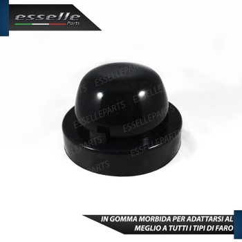 COPPIA TAPPO COPRIFARO CUFFIA IN GOMMA PER FARI AUTO 90mm x XENON KIT FULL  LED