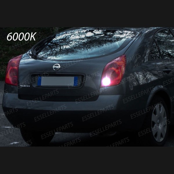 Luce Retromarcia 15 LED Nissan Primera III CON LENTE FRONTALE