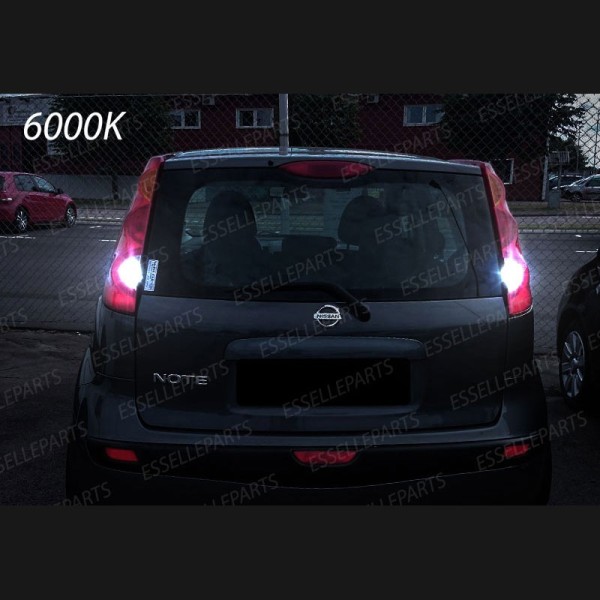Luci Retromarcia Led Canbus NISSAN NOTE I Luce Bianca No Error