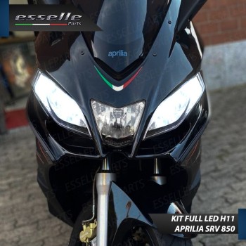 Lampade LED Per Fari Aprilia SRV Bianco Canbus Luce Bianca