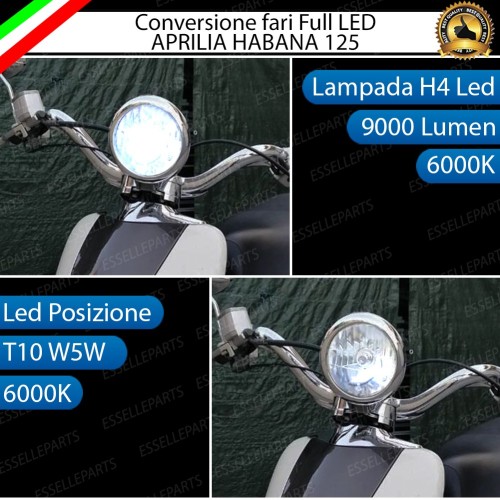 Conversione Per Fari Full LED APRILIA Habana (125) (1999-2001) Custom