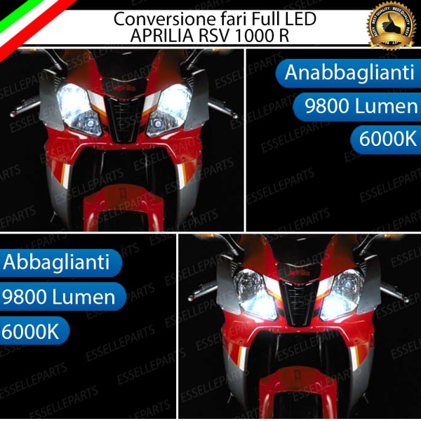 Conversione Per Fari Full LED APRILIA RSV (1000) (2006-2009) R