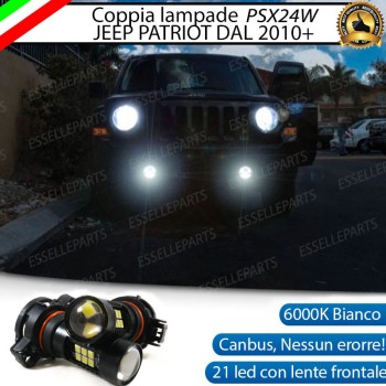 Lampade 21 LED PSX24W fendinebbia JEEP PATRIOT