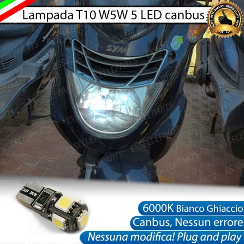 Kit led xenon abbaglianti anabbaglianti targa luci posizione Sym Joyride  200 (2003-2004)