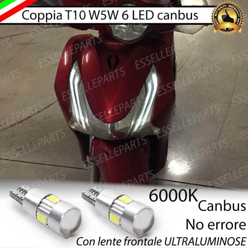 Luci posizione 6 LED Canbus HONDA SH 125 2013-2016 Mode