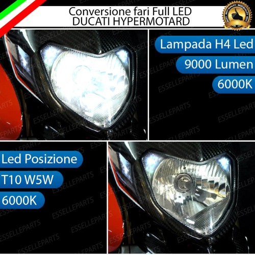 Conversione Per Fari Full LED DUCATI Hypermotard 796 (2009-2012)