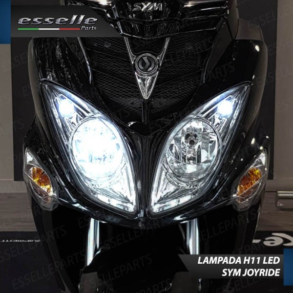 Conversione Fari Full LED SYM Joyride 125 (2007)