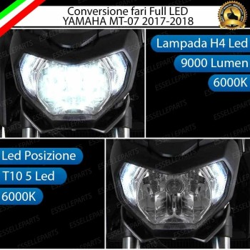 Conversione Per Fari Full LED YAMAHA MT-07 (2017-2018)
