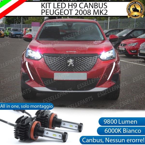 Kit Full LED H11 coppia lampade Abbaglianti PEUGEOT 2008 II