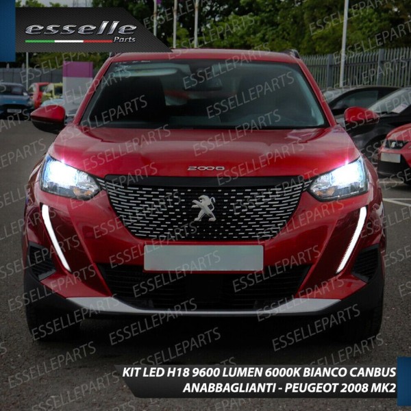 Conversione Fari Full LED 6000k canbus PEUGEOT 2008 2